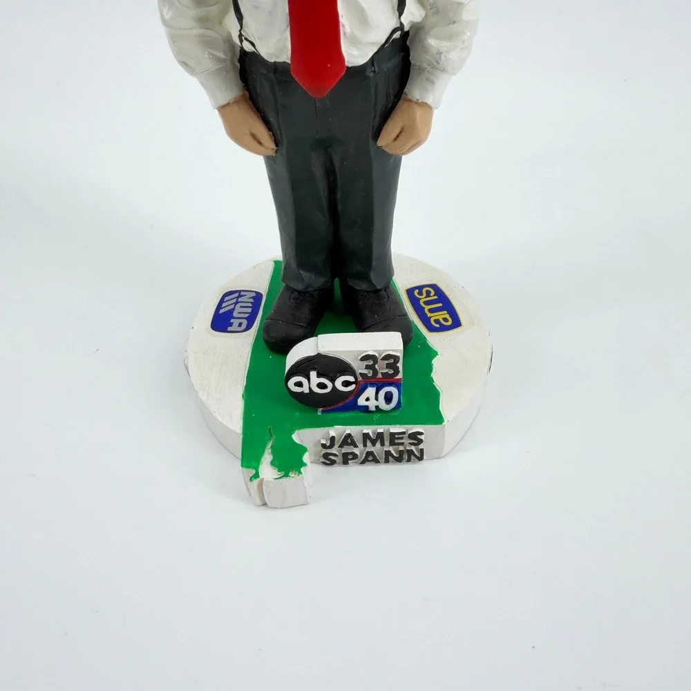 James Spann ABC 33/40 Meteorologist Bobblehead NWA AMS Alabama News Leader